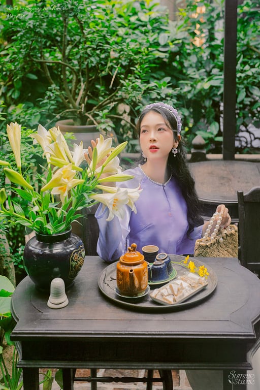 Sumire - Bà ba Hoa Niên Ca tím AA.