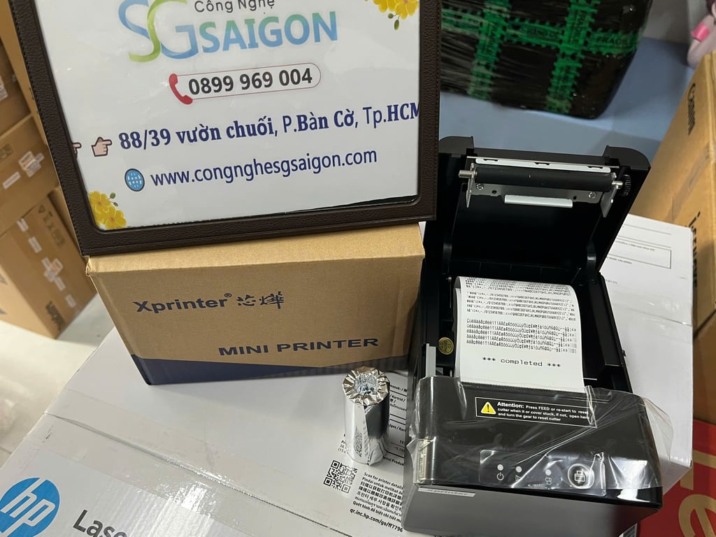 Máy in hóa đơn Xprinter XP-Q806K ( USB, LAN)