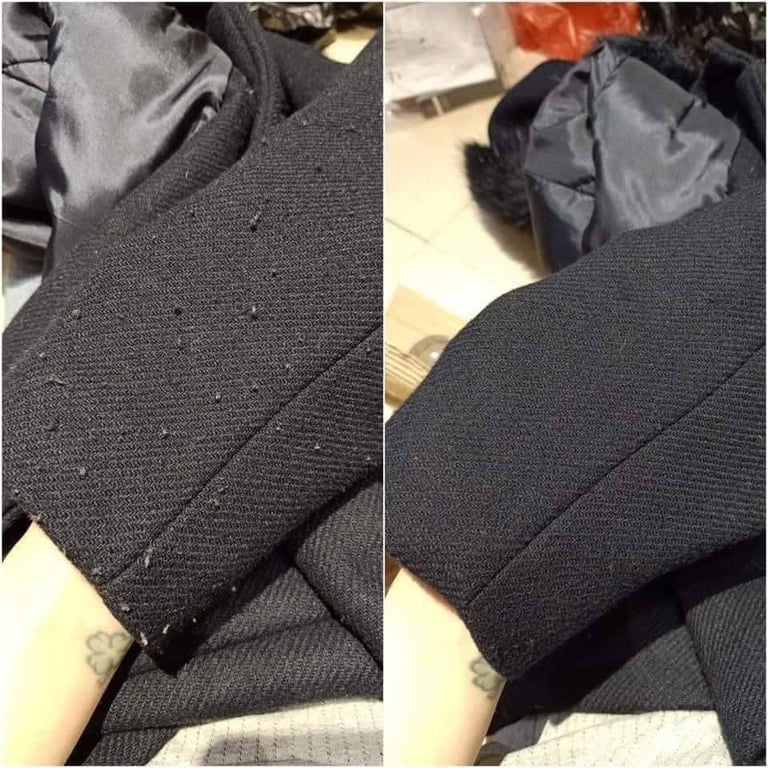 Máy cắt lông xù, cắt chỉ thừa Nhật