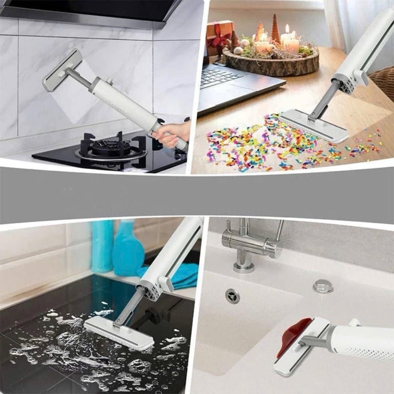 Chổi lau tự vắt mini tặng kèm 1 miếng lau thay thế