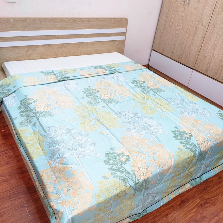 Chăn lụa  MUJI Cool trần bông cao cấp mềm mát