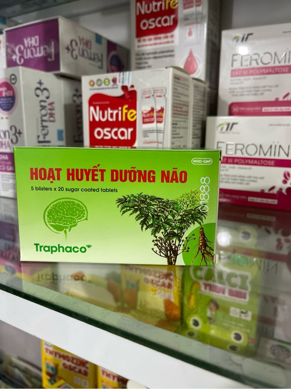 Hoạt huyết dưỡng não traphaco h/100v