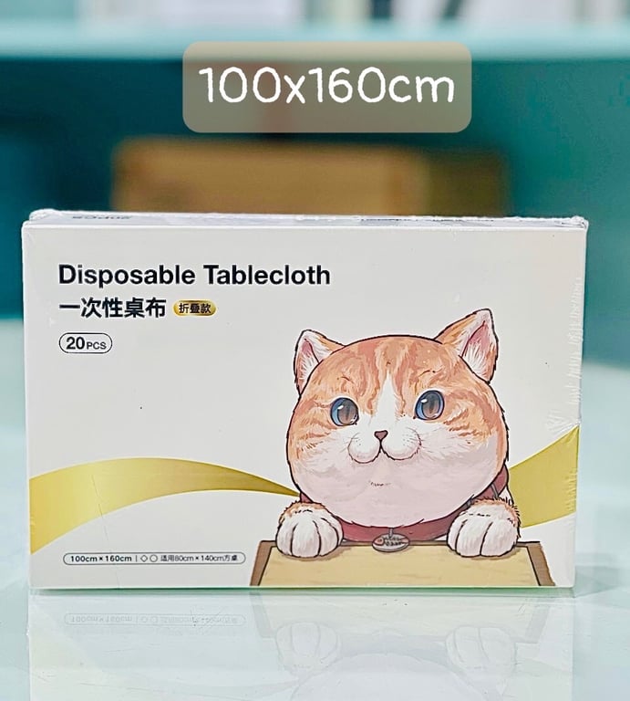 Combo 20 khăn trải bàn dùng 1 lần tiện dụng, nhanh chóng