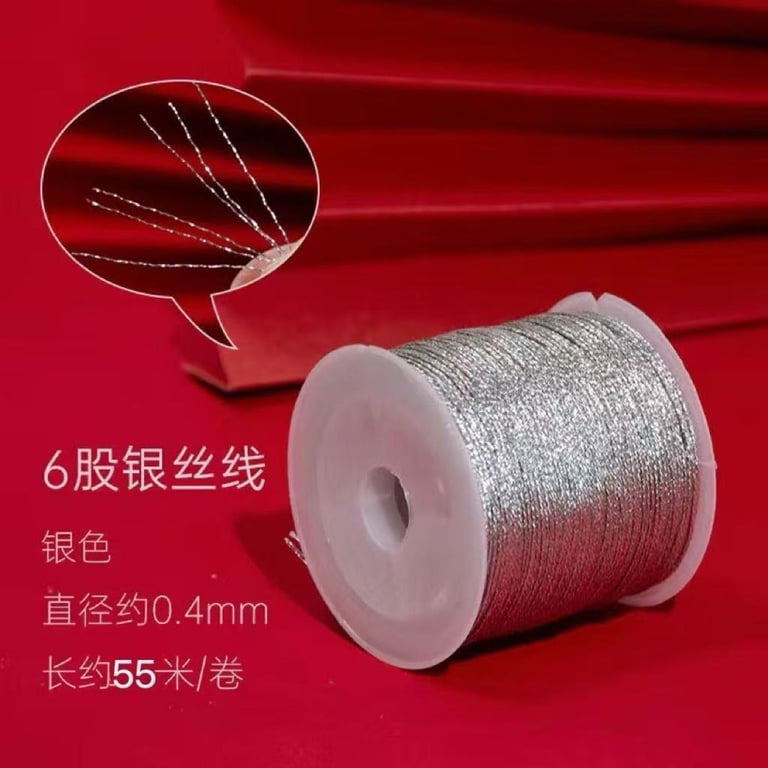 Sợi bạc 3/6/9/12/15 sợi cuộn nhỏ