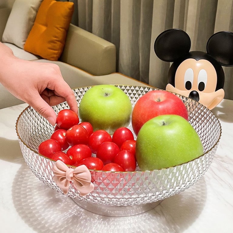 Đĩa đựng trái cây, rau củ siêu xinh, đĩa bánh kẹo