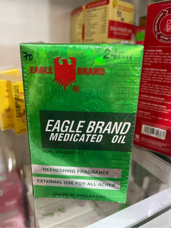 Dầu 1 nắp ó  c/24ml