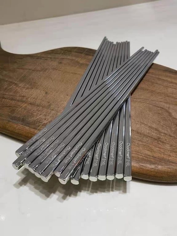 Set 10 đôi đũa inox 316 Chockmen