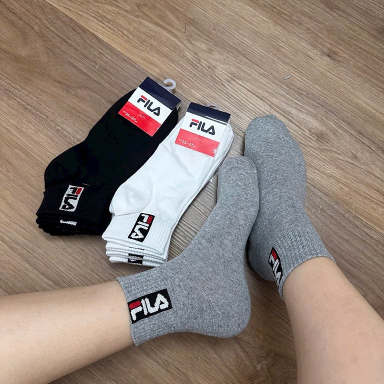 Set 3 đôi  tất Fila dành cho Nam, hàng chính hãng