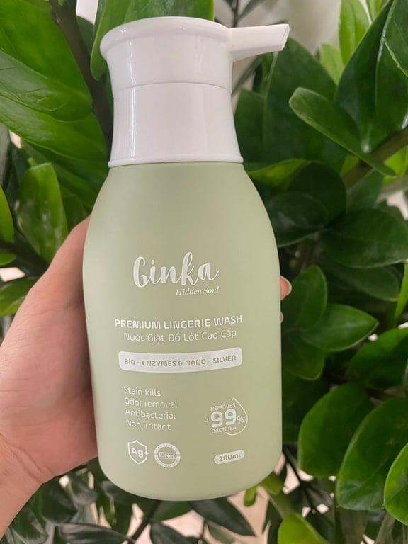 NƯỚC GIẶT ĐỒ LÓT SINH HỌC CAO CẤP GINKA