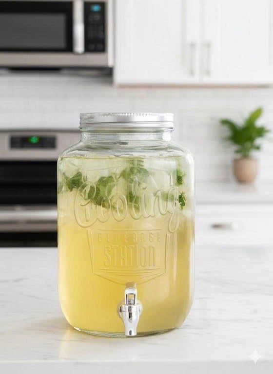 BÌNH THỦY TINH ĐỰNG ĐỒ UỐNG LEBENLANG