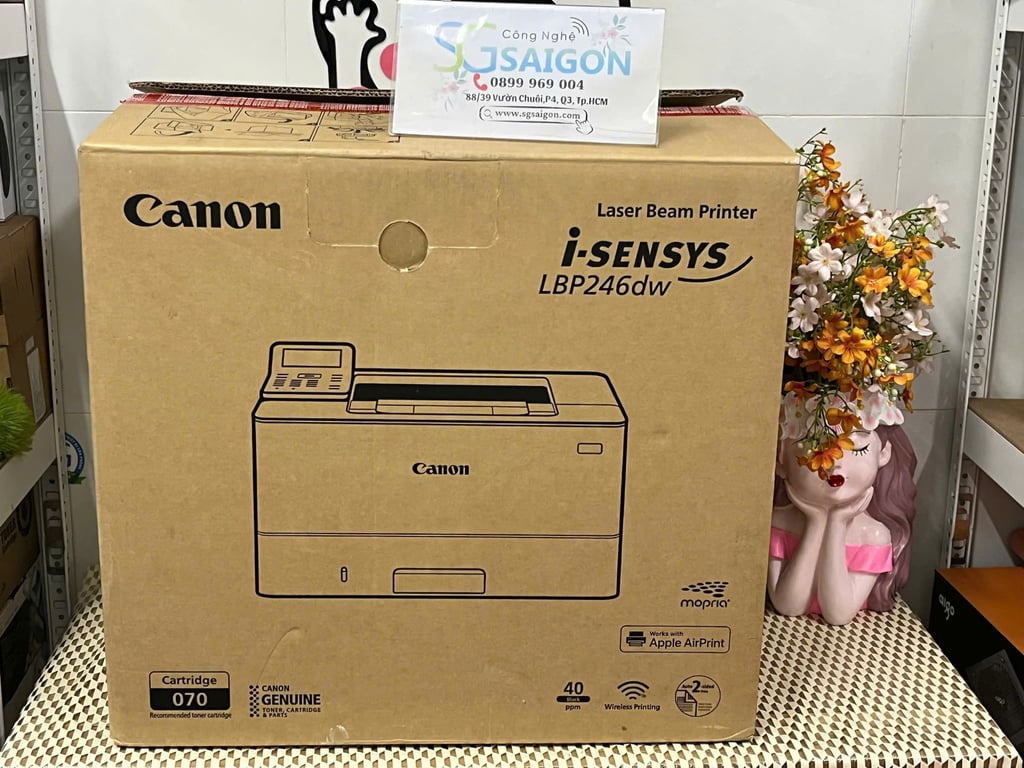 Máy In Laser Trắng Đen Đơn Năng Canon LBP246DW (NK)