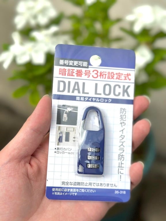 Khóa số Vali Dial Lock Nhật Bản