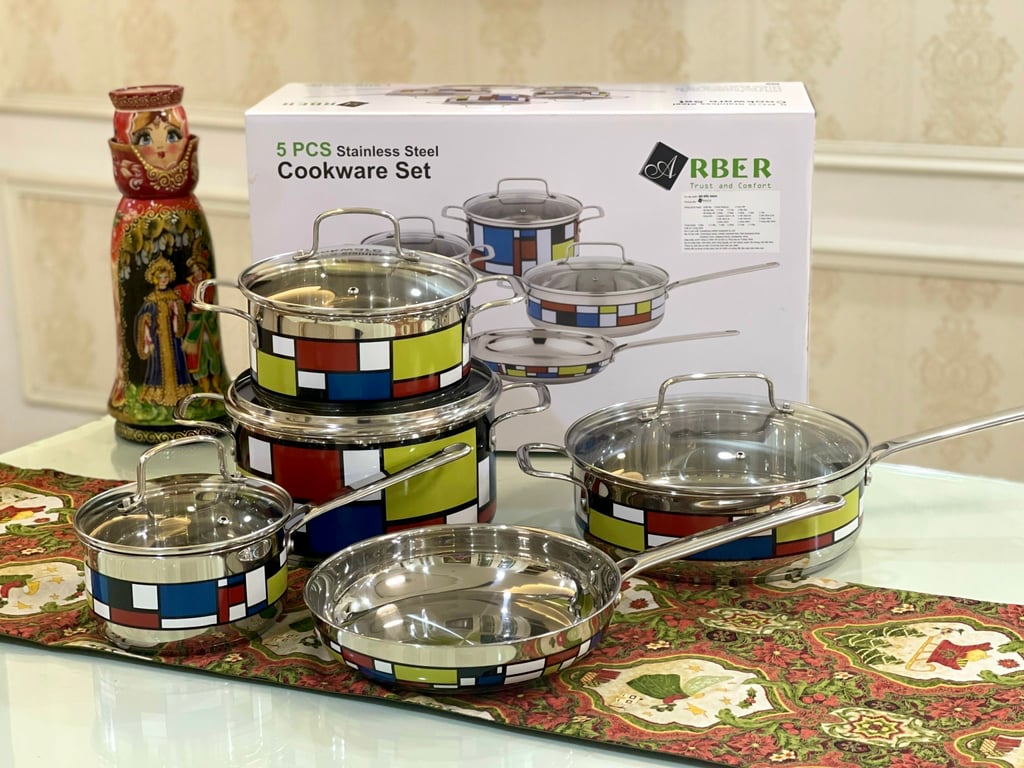 Bộ nồi 5 món Arber LANGMASTER
