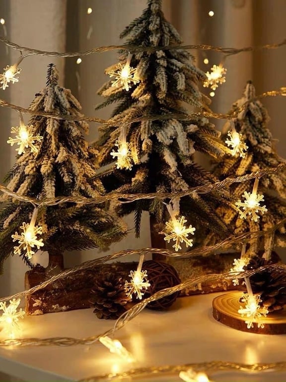 Đèn Trang Trí Hình Bông Hoa Tuyết