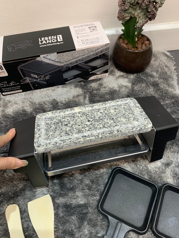 VỈ NƯỚNG ĐIỆN MINI LEBENLANG LBL1933 MẶT ĐÁ