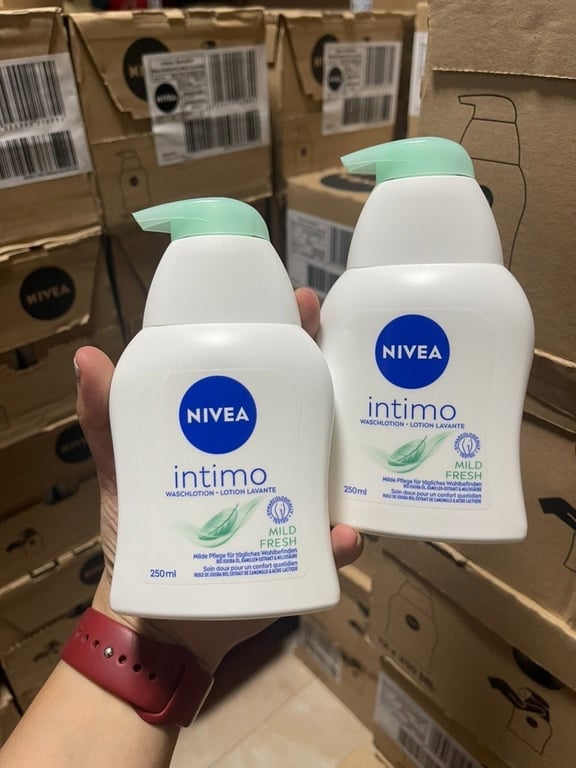 DUNG DỊCH VỆ SINH Phụ nữ NIVEA INTIMO nội địa Đức
