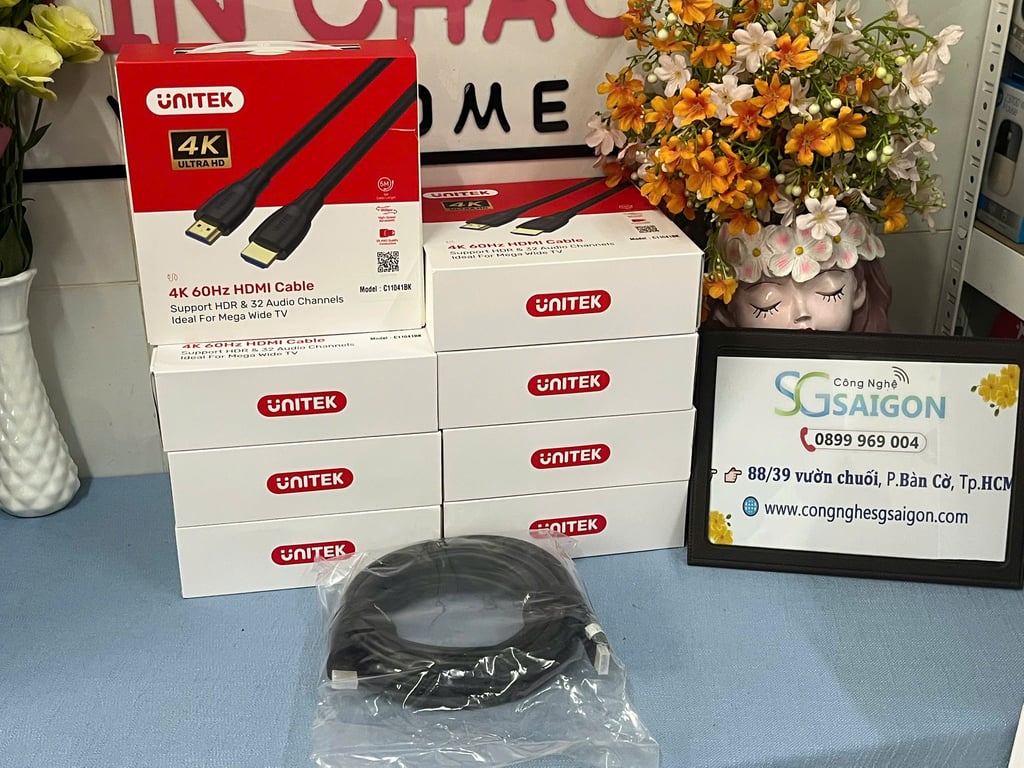 Cáp HDMI 2.0 4K 5m C11041BK UNITEK