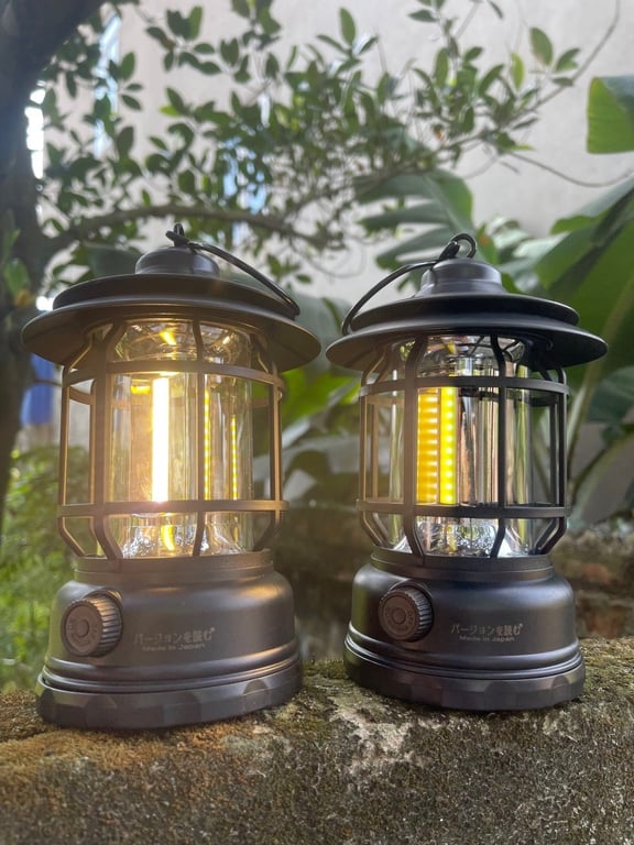 đèn bão cắm trại hàng nhật bãi