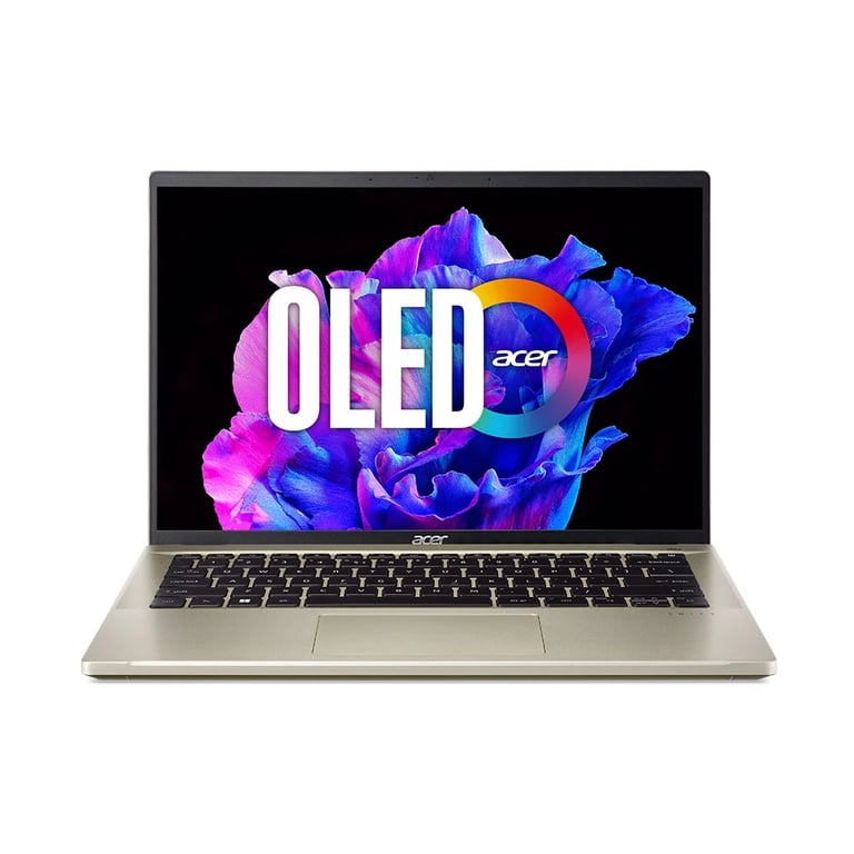 Laptop Acer Swift Go SFG14-71-74CP NX.KPZSV.004 (Core i7-13700H/ 16GB/ 512GB/ Intel Iris Xe/ 14 inch OLED 2.8k/ Win 11/ Sunshiny Gold)