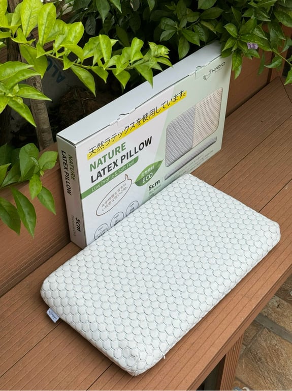 GỐI CAO SU DÁNG THẤP