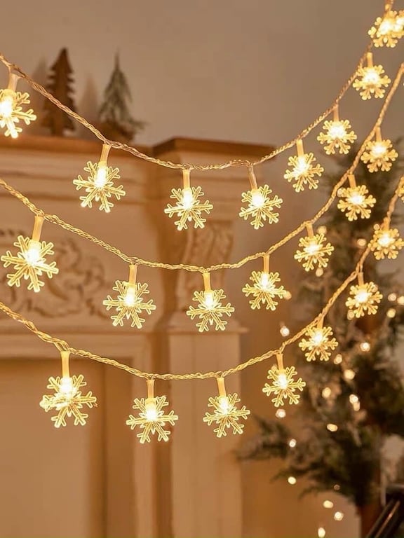 Đèn Trang Trí Hình Bông Hoa Tuyết