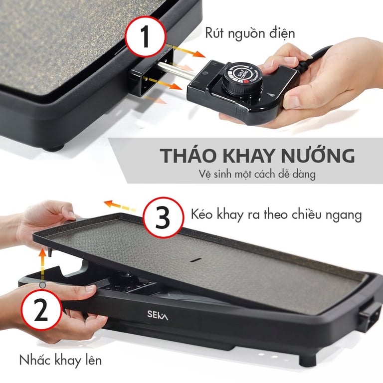 Bếp nướng điện không khói SK540