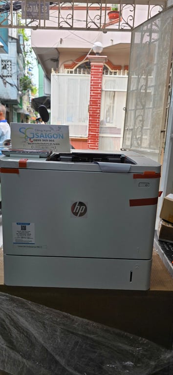Máy in laser đen trắng HP LaserJet Enterprise M611DN (A4/A5/ Đảo mặt/ USB/ LAN) hàng Nhập Khẩu