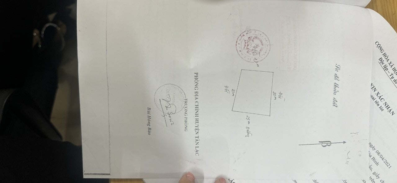 1500m2-200m2 ONT tại Phú Cường, Tân Lạc, Hoà Bình