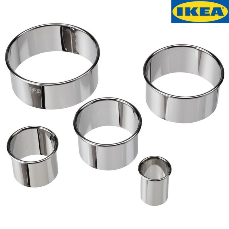 BỘ 5 KHUÔN TRÒN CẮT BÁNH LÄTTBAKAD –