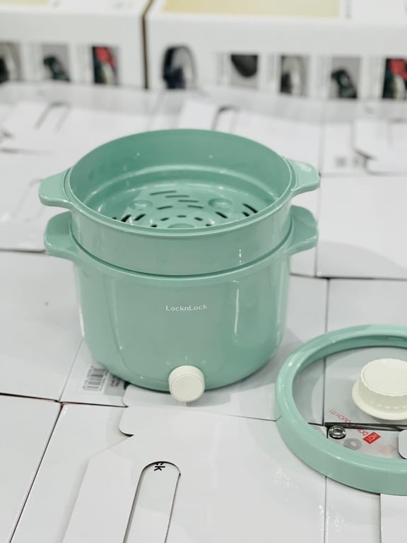 NỒI LẨU HẤP ĐIỆN ĐA NĂNG LOC&LOCK EJP156MIT 2L