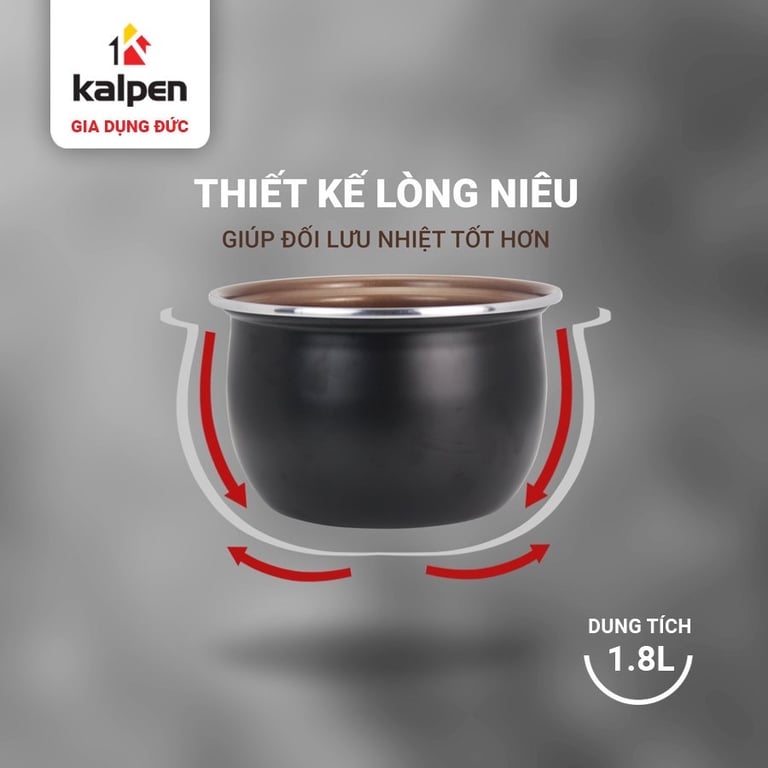 NỒI CƠM ĐIỆN CAO CẤP KALPEN R7