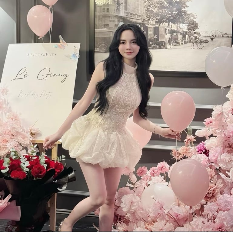 Đầm yếm lông ( ML)