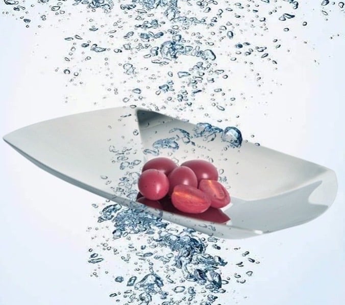 Đĩa trái cây Lunkai Fangdish size 24