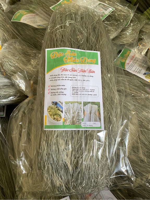 Miến dong thái tay Điện Biên