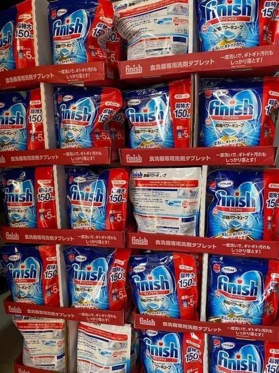 VIÊN RỬA BÁT FINISH - Nhật Bản 150v