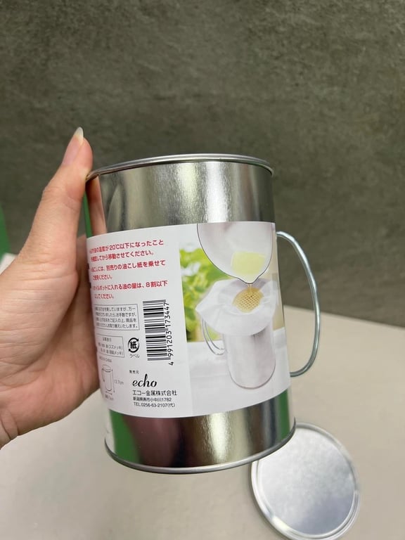 Ca lọc dầu inox 700ml