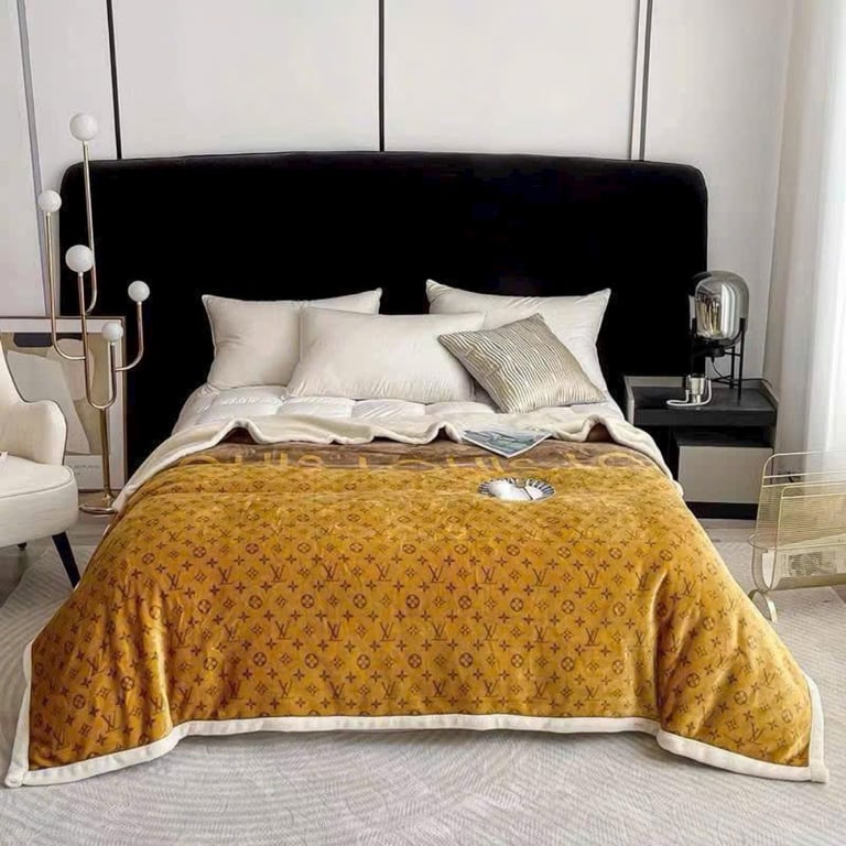 Chăn lông cừu thương hiệu, size 200x230cm, trọng lượng 2.5kg (1)