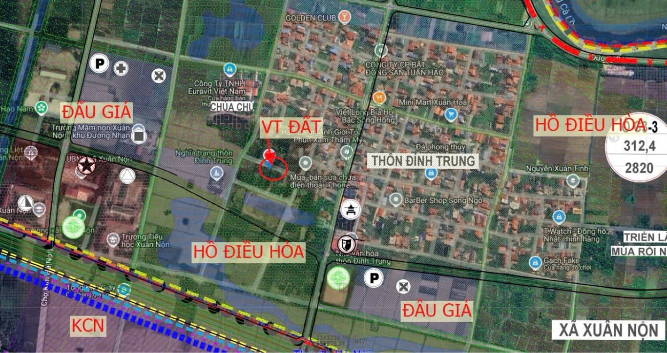 120m2 giãn dân tại Đình Trung, Xuân Nộn, Đông Anh, Hà Nội