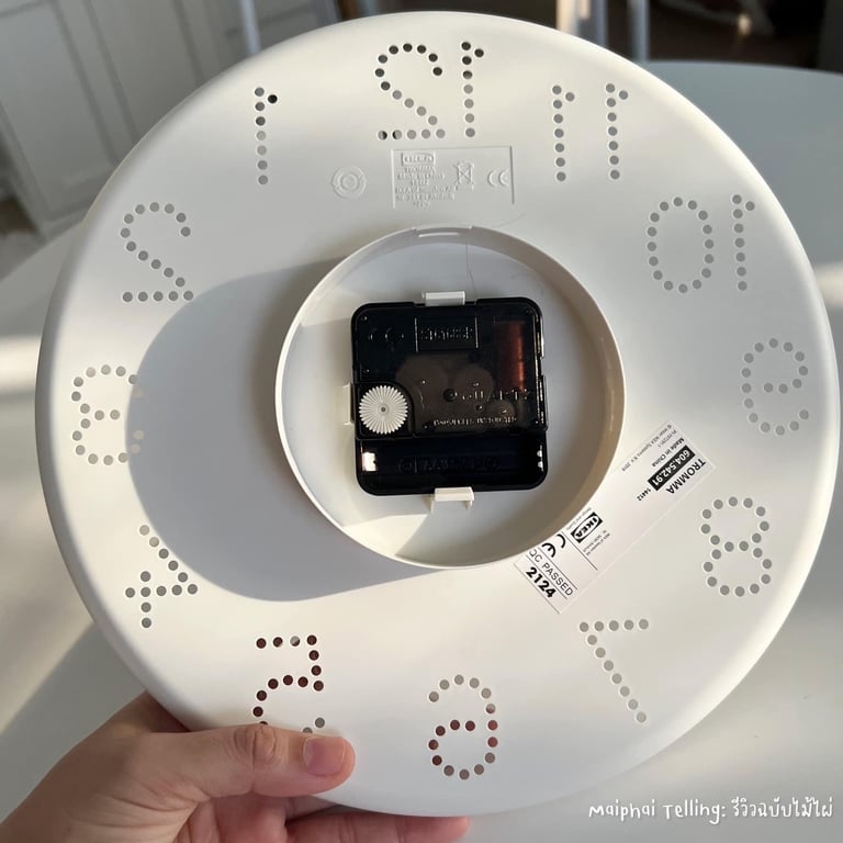 ĐỒNG HỒ TREO TƯỜNG TROMMA IKEA 25cm