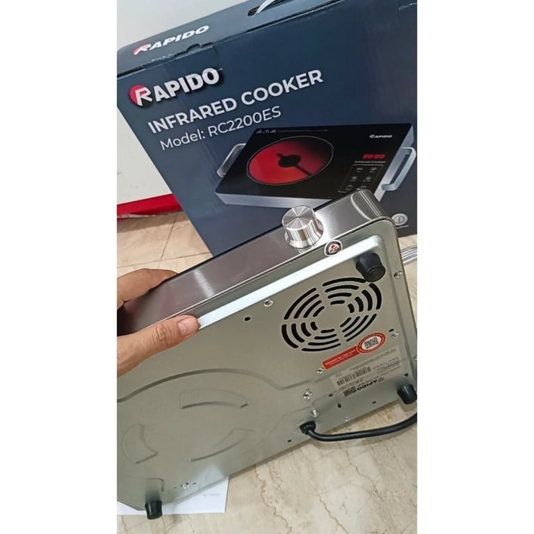 Bếp hồng ngoại đơn RAPIDO RC2200 ES