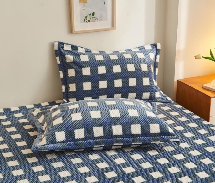 Set 3 món 1 Ga + 2 vỏ gối lông thỏ xuất mỹ - KIRKLAND