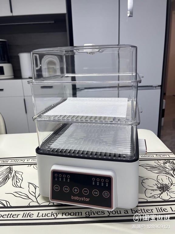 nồi hấp 3 tầng BABYSTAR