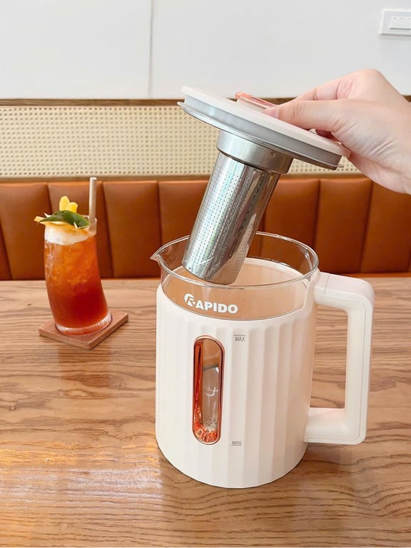 10 CHỨC NĂNG - ẤM ĐIỆN ĐA NĂNG RAPIDO RMK0818 – P