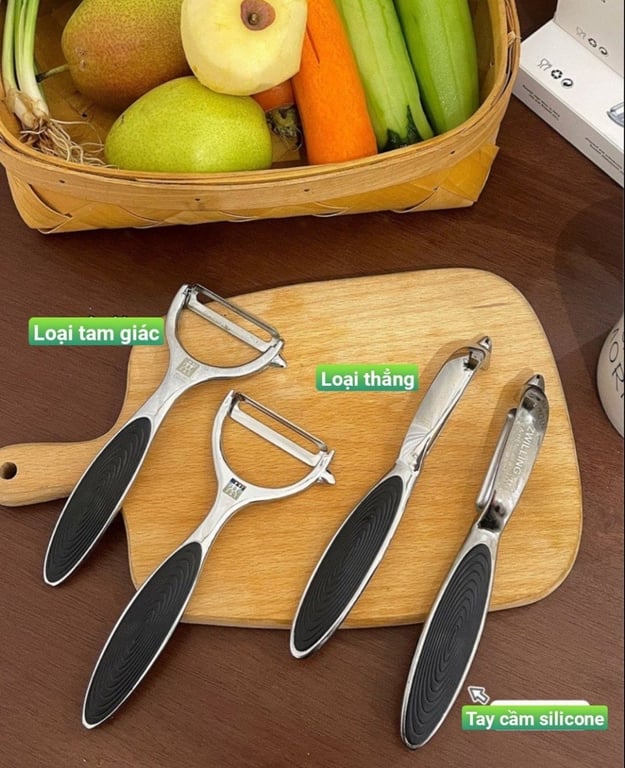 BỘ DỤNG CỤ 2 MÓN NẠO CỦ QUẢ ĐA NĂNG HÃNG ZWILLING