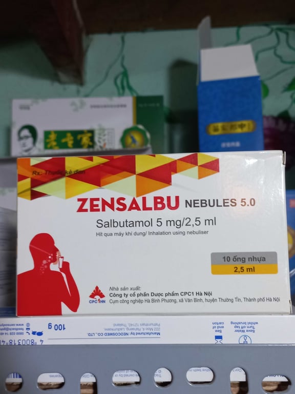 Zensalbu 5mg h/10 ống