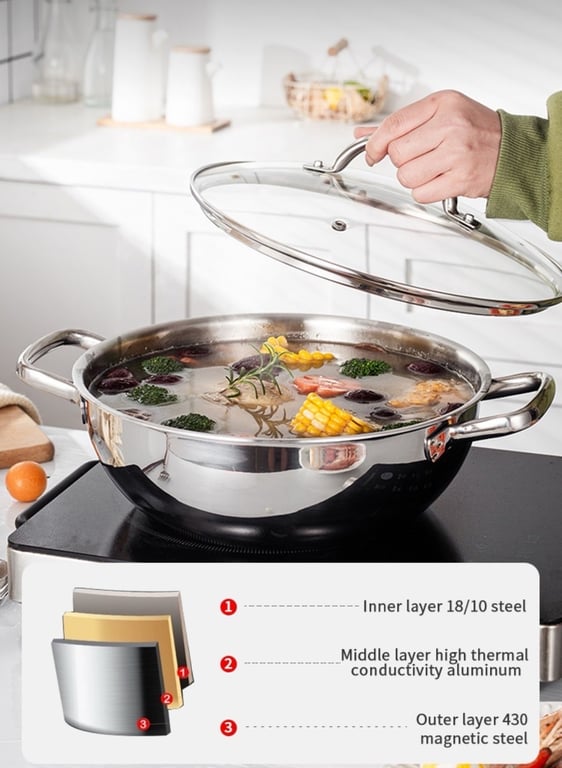 🅾️ [LK593] - Nồi hai quai Lunkai 24cm