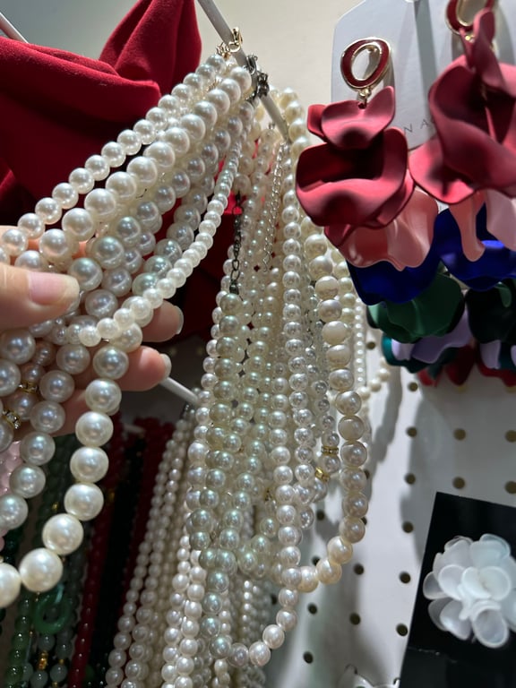 PK Dây cổ ngọc trai