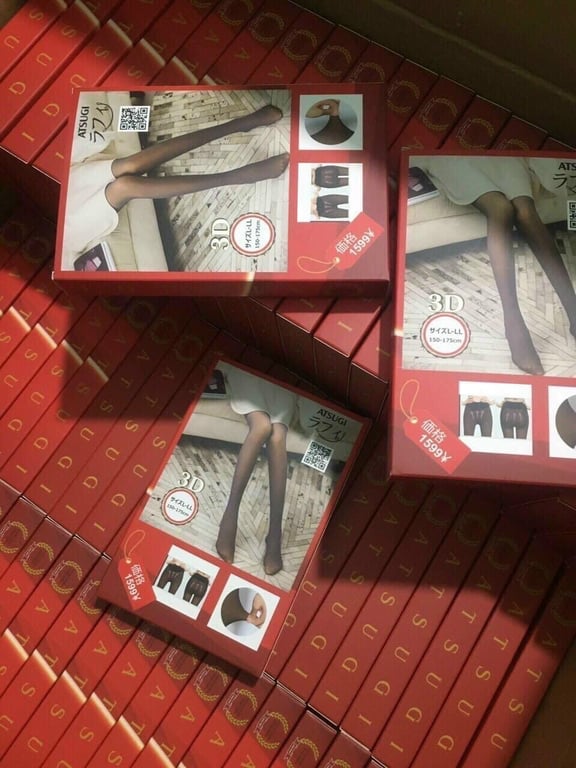 Quần tất 3D lưới ATSUGI