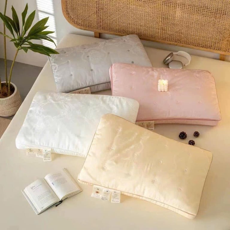 GỐI TRẦN BÔNG TƠ TẮM TENCEL