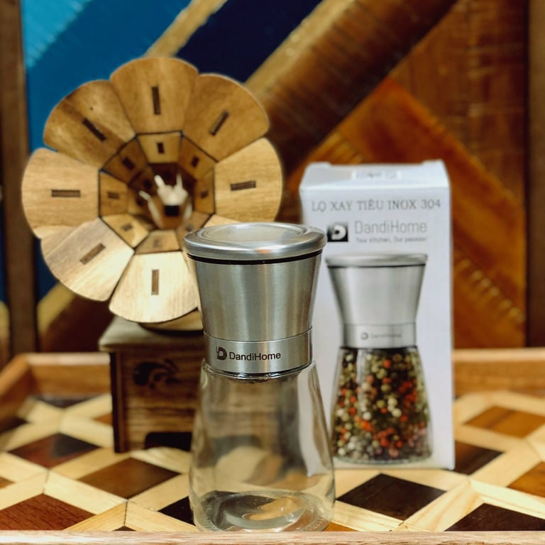 Dụng cụ xay tiêu tại bàn bằng inox 304